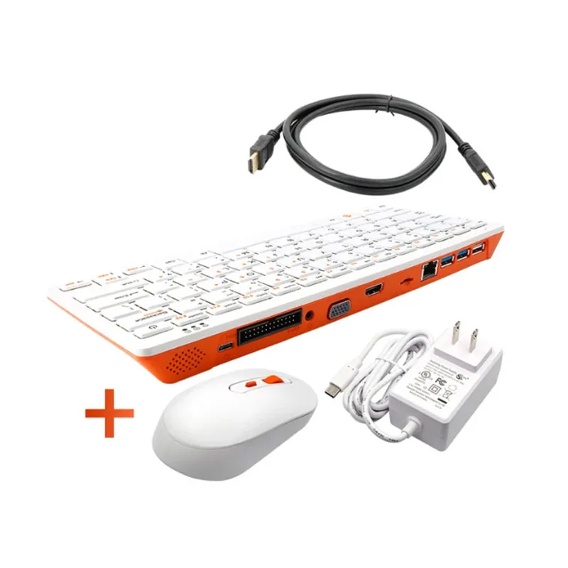 Gaming Keyboard Mini - Orange Pi 800+5V4A Type-C Power Supply+Wireless