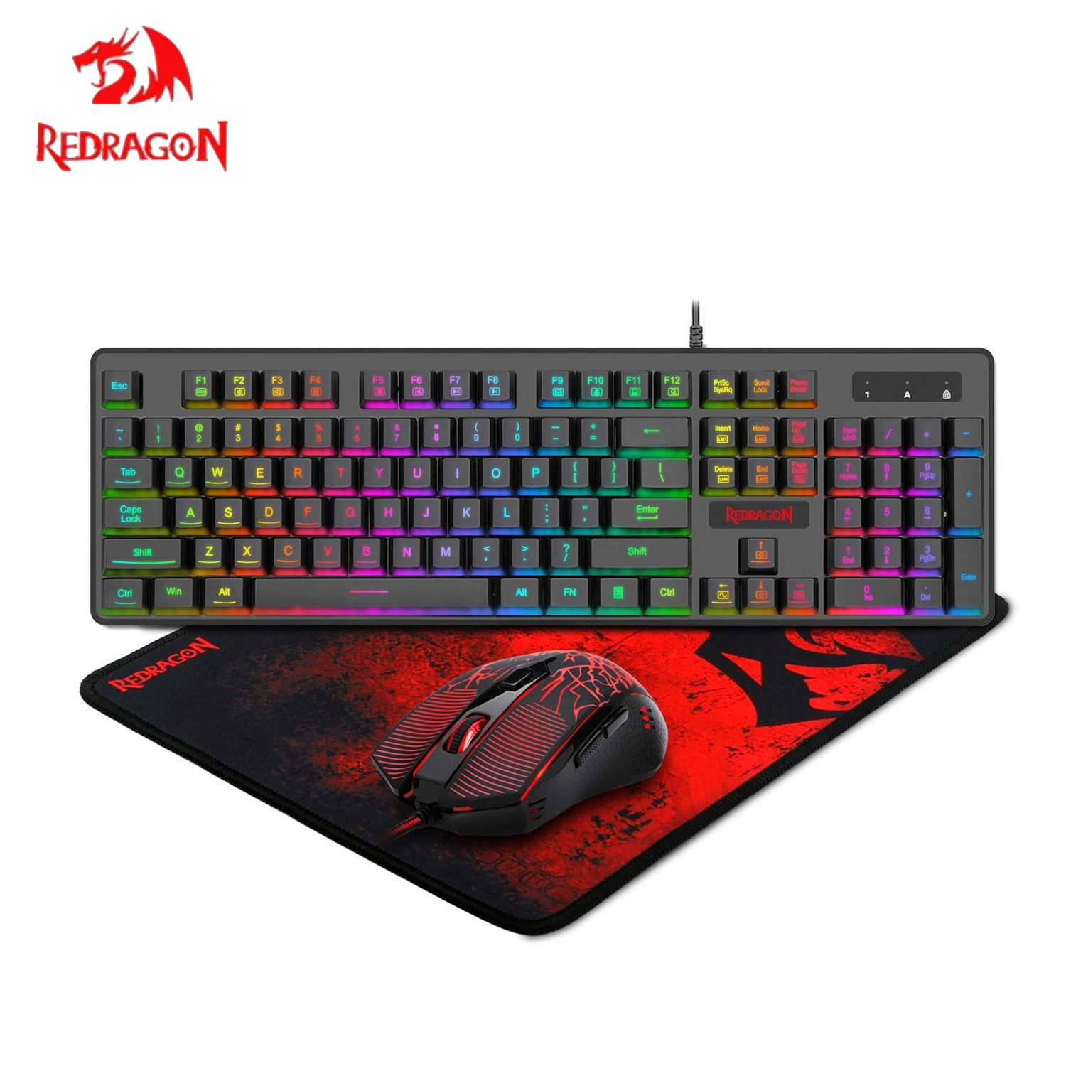 Gaming Keyboard And Mouse Combo - Redragon S107 Gaming Keyboard and Mouse