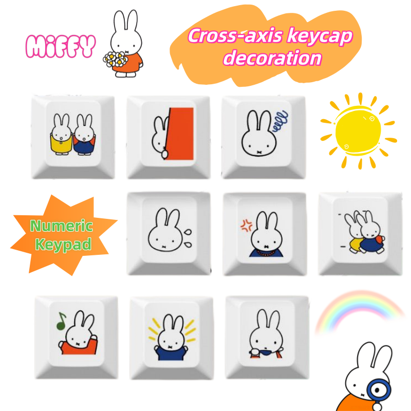 New Miffy rabbit cartoon cute  - Gaming Keyboard Mechanical avis et prix