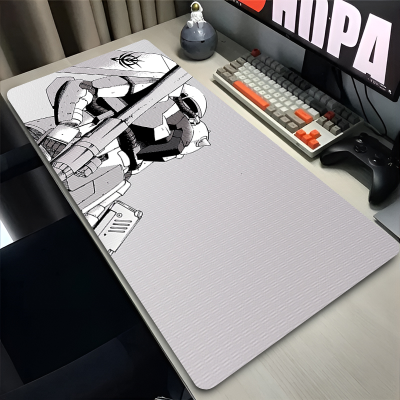 Black and white Mouse Pad Game - Keyboard Gaming Black avis et prix