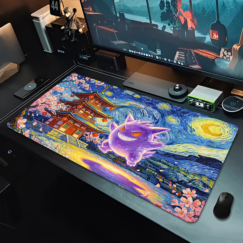 Anime Mouse Pad Pokemon Gengar - Gaming Keyboard Easy To Clean avis et prix