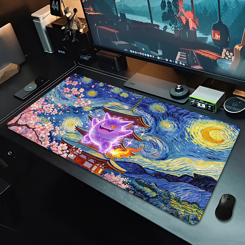 Anime Mouse Pad Pokemon Gengar - Gaming Keyboard Easy To Clean avis et prix