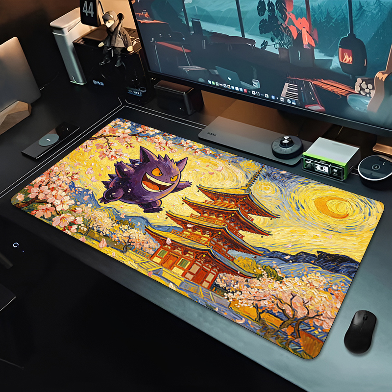 Anime Mouse Pad Pokemon Gengar - Gaming Keyboard Easy To Clean avis et prix