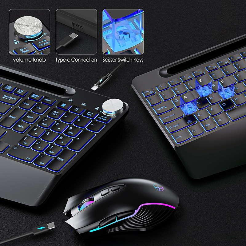 2.4G&Type-C Wireless Keyboard  - Gaming Keyboard And Mouse Combo avis et prix