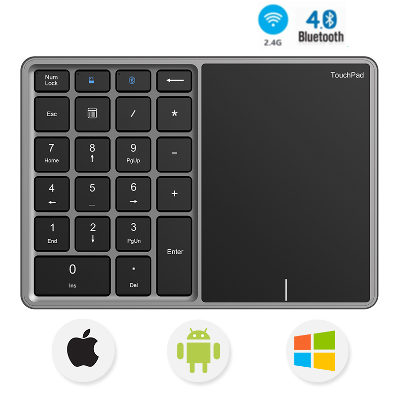 Jomaa Bluetooth Numeric Keyboa - Gaming Keyboard Non Mechanical avis et prix