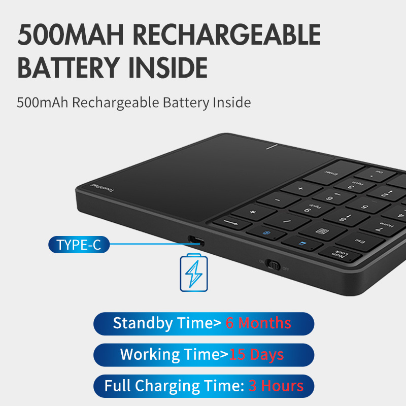 Jomaa Bluetooth Numeric Keyboa - Gaming Keyboard Non Mechanical avis et prix