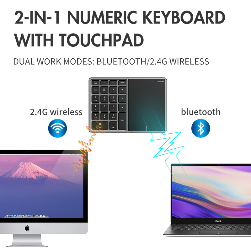 Jomaa Bluetooth Numeric Keyboa - Gaming Keyboard Non Mechanical avis et prix