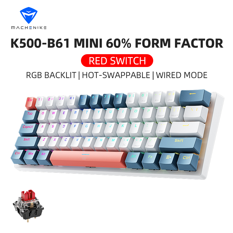 K500-B61 Machenike Mini Mechan - Gaming Keyboard Non Mechanical avis et prix