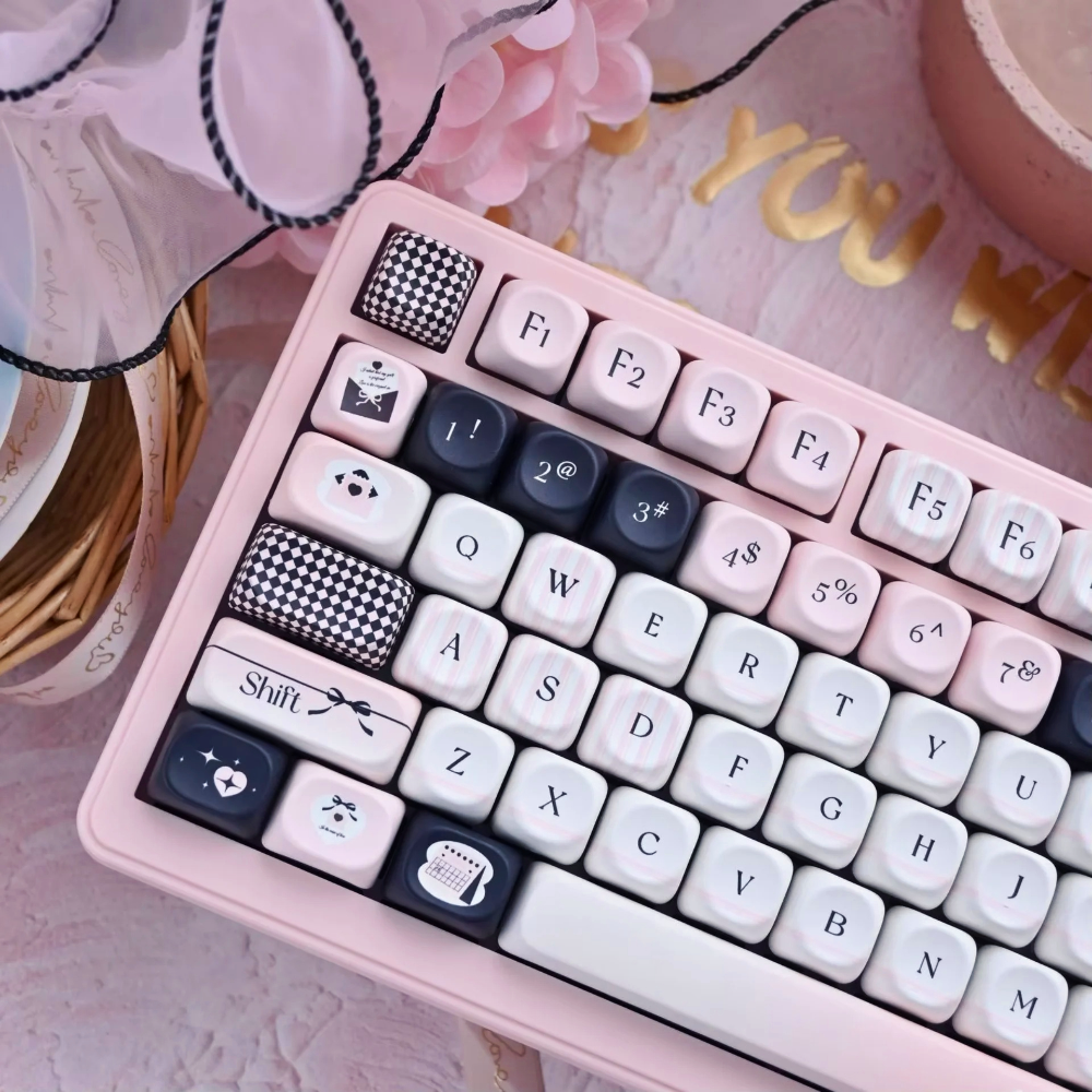 Custom MOA Keycap PBT 118 Keys - Keyboard Gaming Black avis et prix