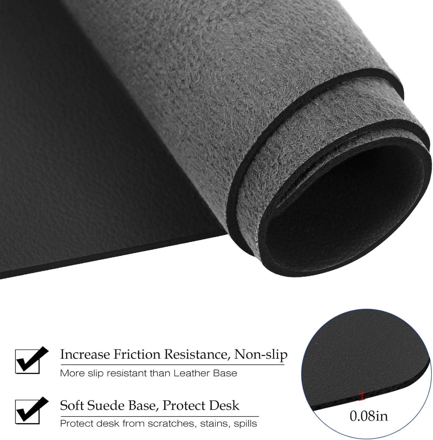 Large Size Leather Desk Pad,Of - Gaming Keyboard High Ground avis et prix