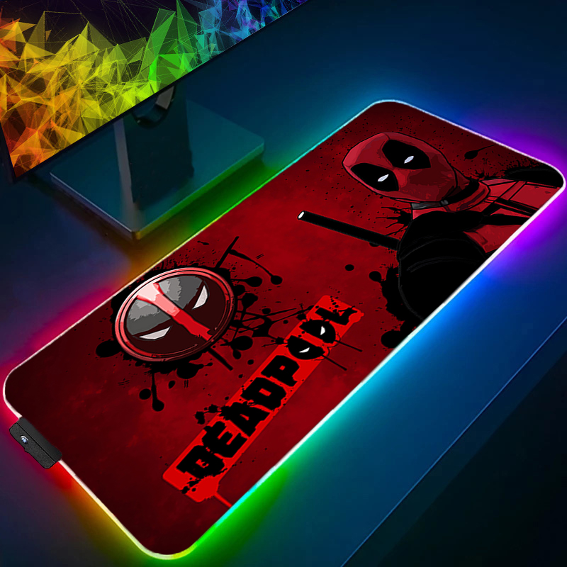 LED Mouse Pad Gaming Backlight - Gaming Keyboard Easy To Clean avis et prix