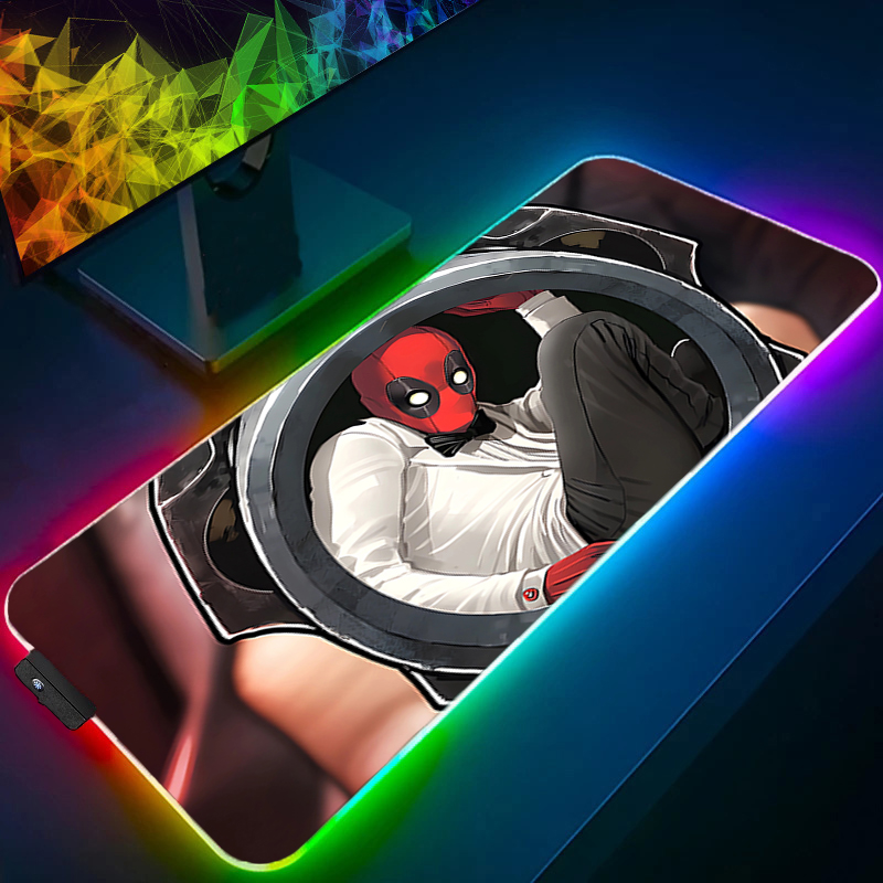LED Mouse Pad Gaming Backlight - Gaming Keyboard Easy To Clean avis et prix