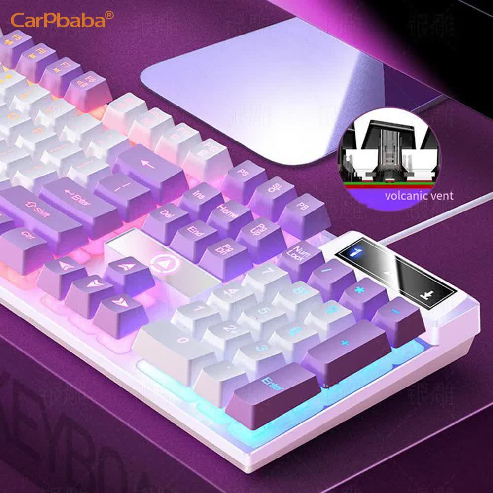 Carpbaba K500 104 Key USB Wire - Gaming Keyboard Non Mechanical avis et prix