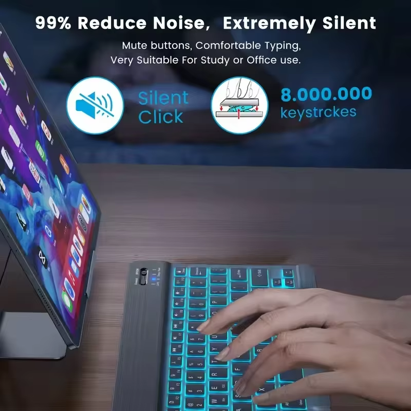 READ YYEAH RGB Backlit Bluetoo - Gaming Keyboard And Mouse Combo avis et prix