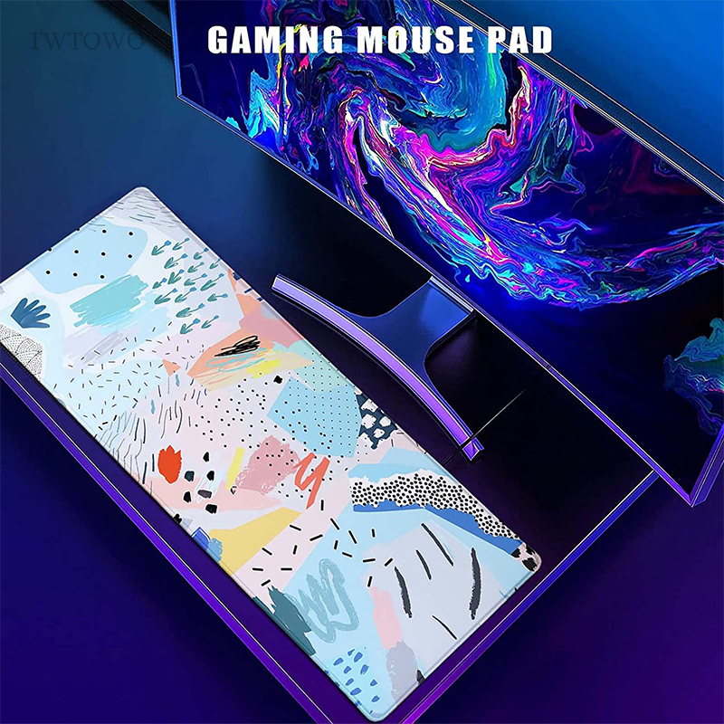 Abstract Graffiti Mouse Pad Ga - Gaming Keyboard Non Mechanical avis et prix