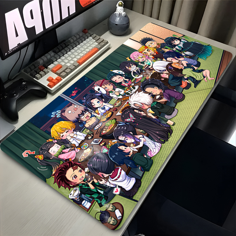 Mousepad Anime D-demon Slayer  - Gaming Keyboard He avis et prix