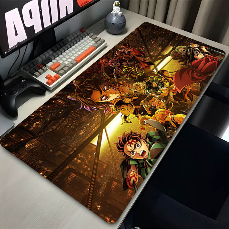Mousepad Anime D-demon Slayer  - Gaming Keyboard He avis et prix