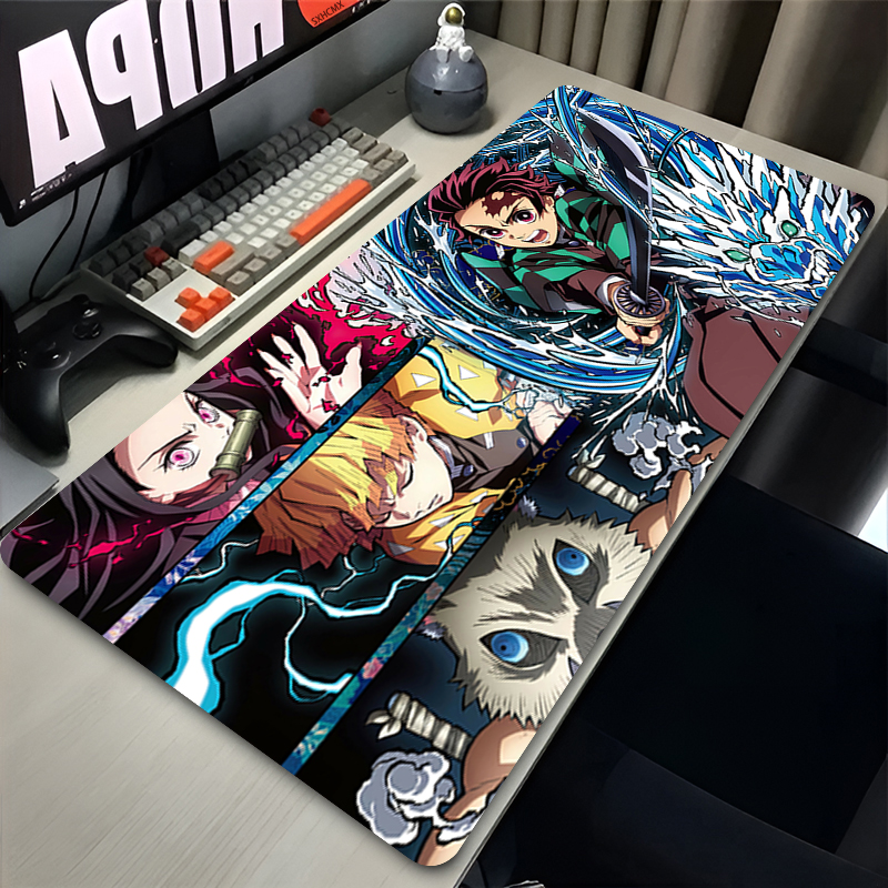 Mousepad Anime D-demon Slayer  - Gaming Keyboard He avis et prix