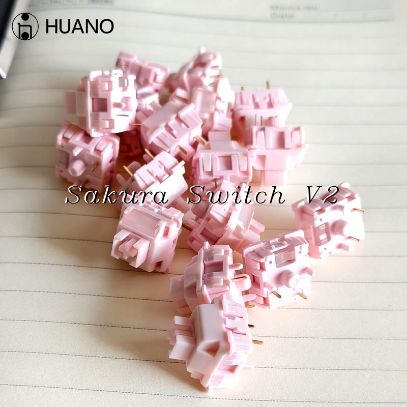 HUANO Sakura V2 Switch 5-Pins  - Gaming Keyboard Mini Mechanical avis et prix