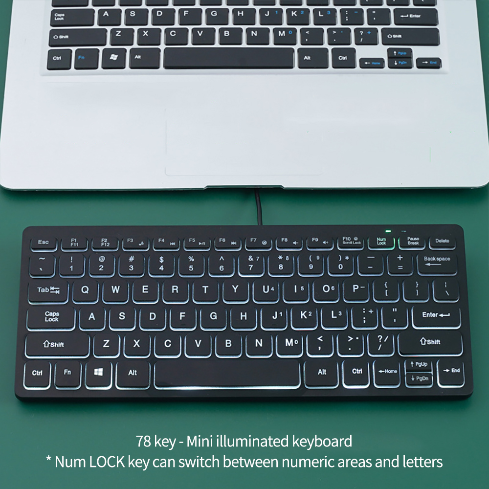 Portable Wired Keyboard Laptop - Gaming Keyboard Non Mechanical avis et prix