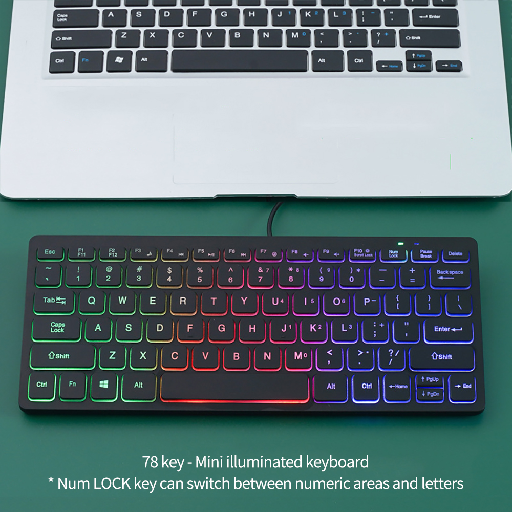 Portable Wired Keyboard Laptop - Gaming Keyboard Non Mechanical avis et prix