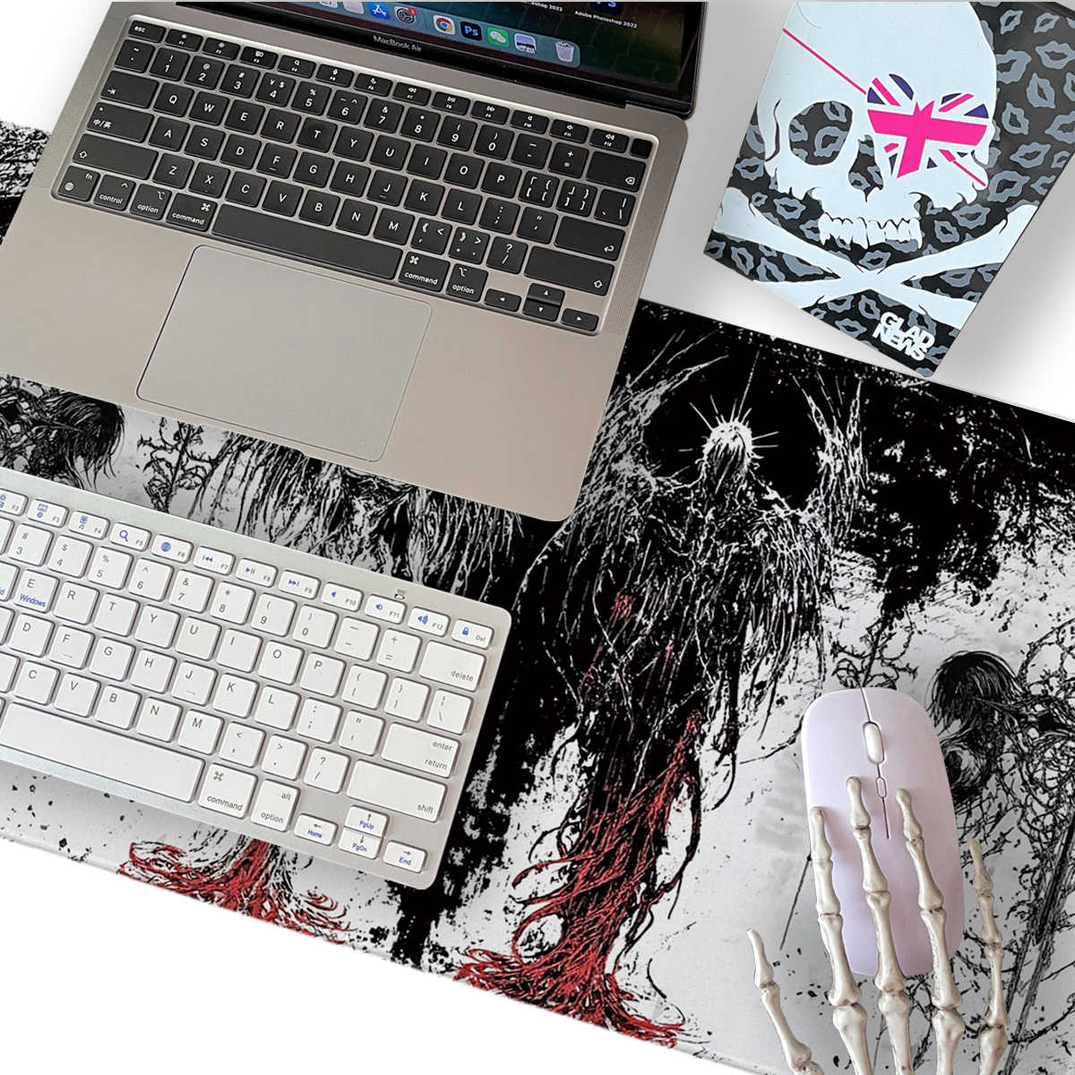 Dark Angel Art Design Large Si - Keyboard Gaming Black avis et prix
