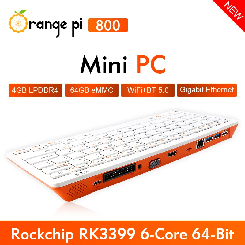 Orange Pi 800+5V4A Type-C Powe - Gaming Keyboard Mini avis et prix