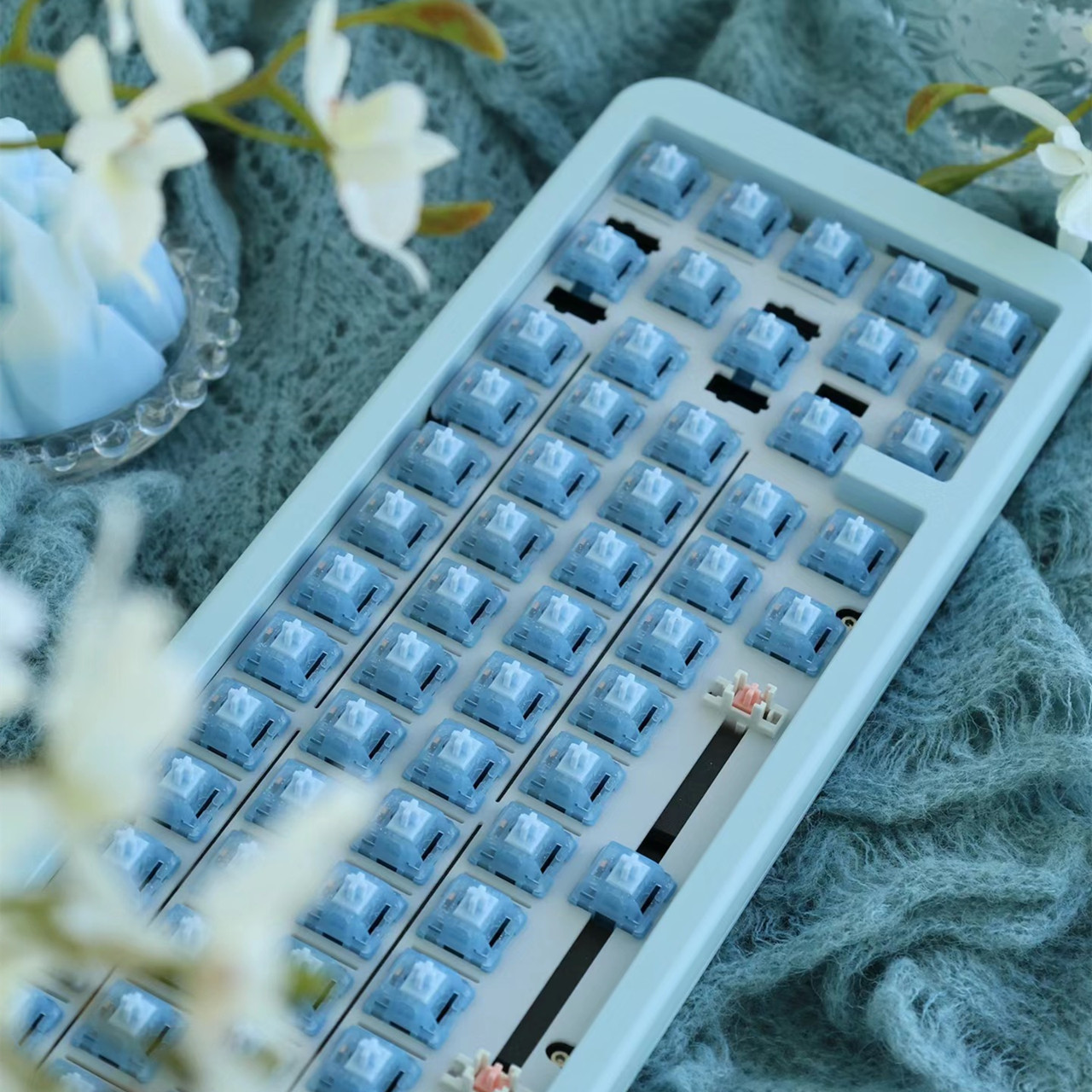 HMX Blue Topa Switch Linear Sw - Gaming Keyboard Mini Mechanical avis et prix