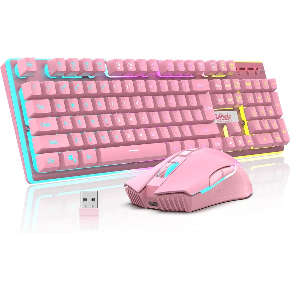 Wireless Gaming Keyboard and M - Gaming Keyboard Mouse Set avis et prix
