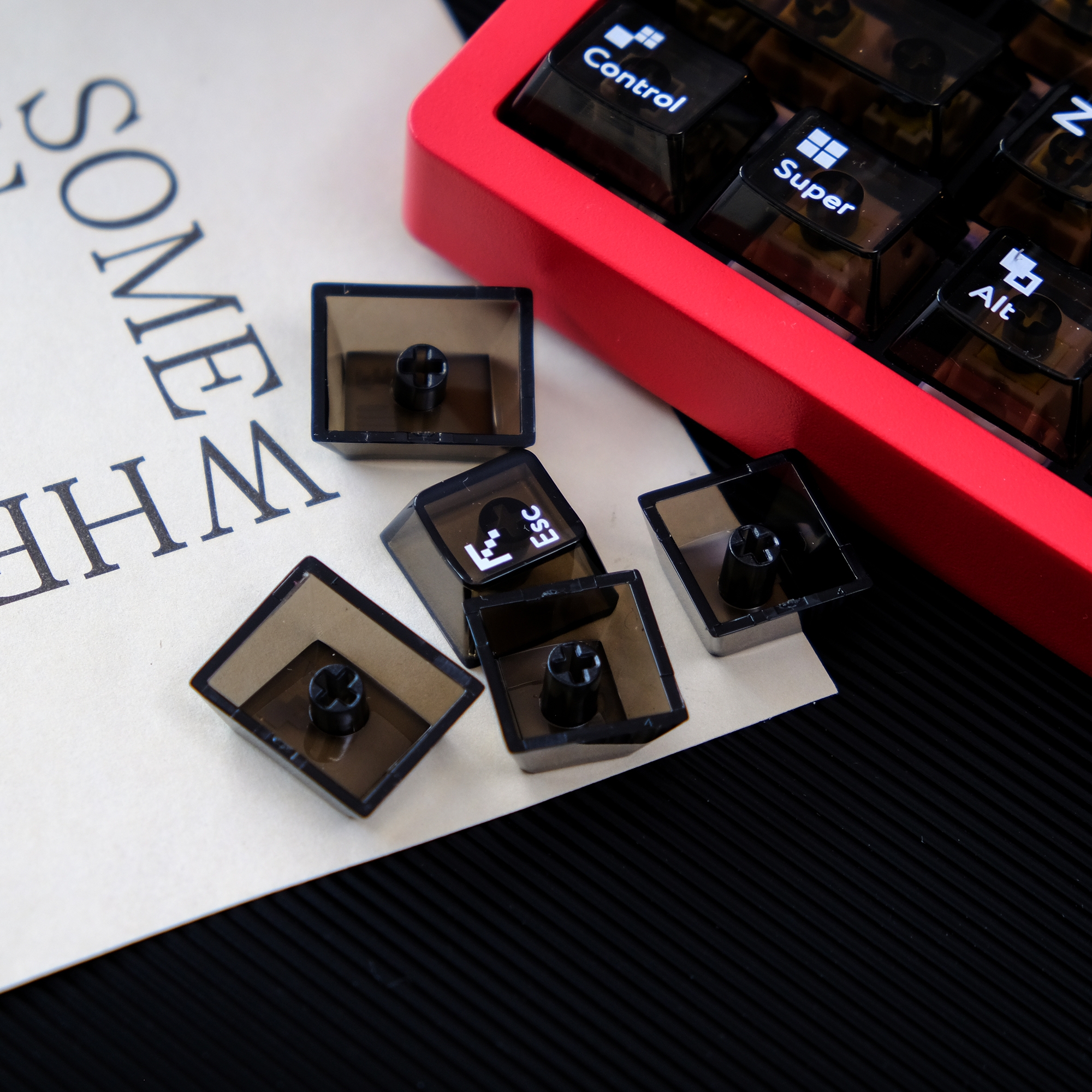 114 Keys Black Crystal Transpa - Keyboard Gaming Black avis et prix