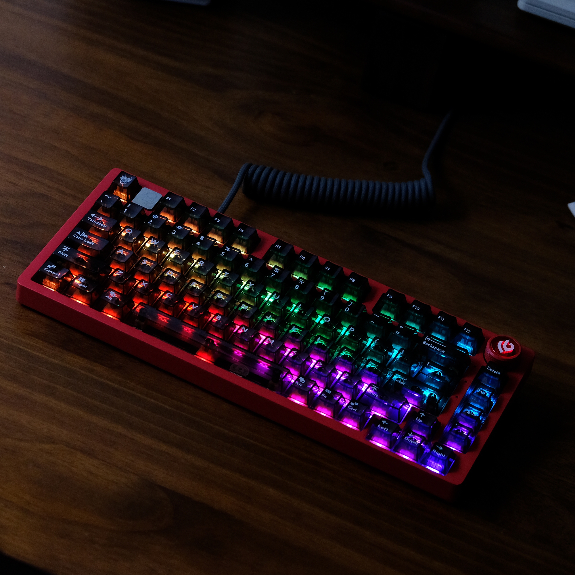 114 Keys Black Crystal Transpa - Keyboard Gaming Black avis et prix