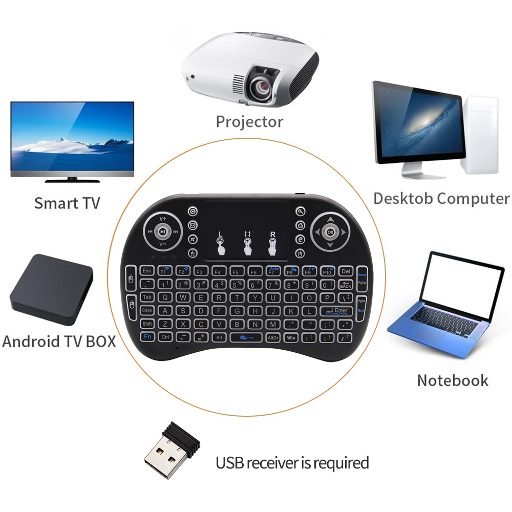 Backlit English Russian French - Gaming Keyboard Wireless avis et prix