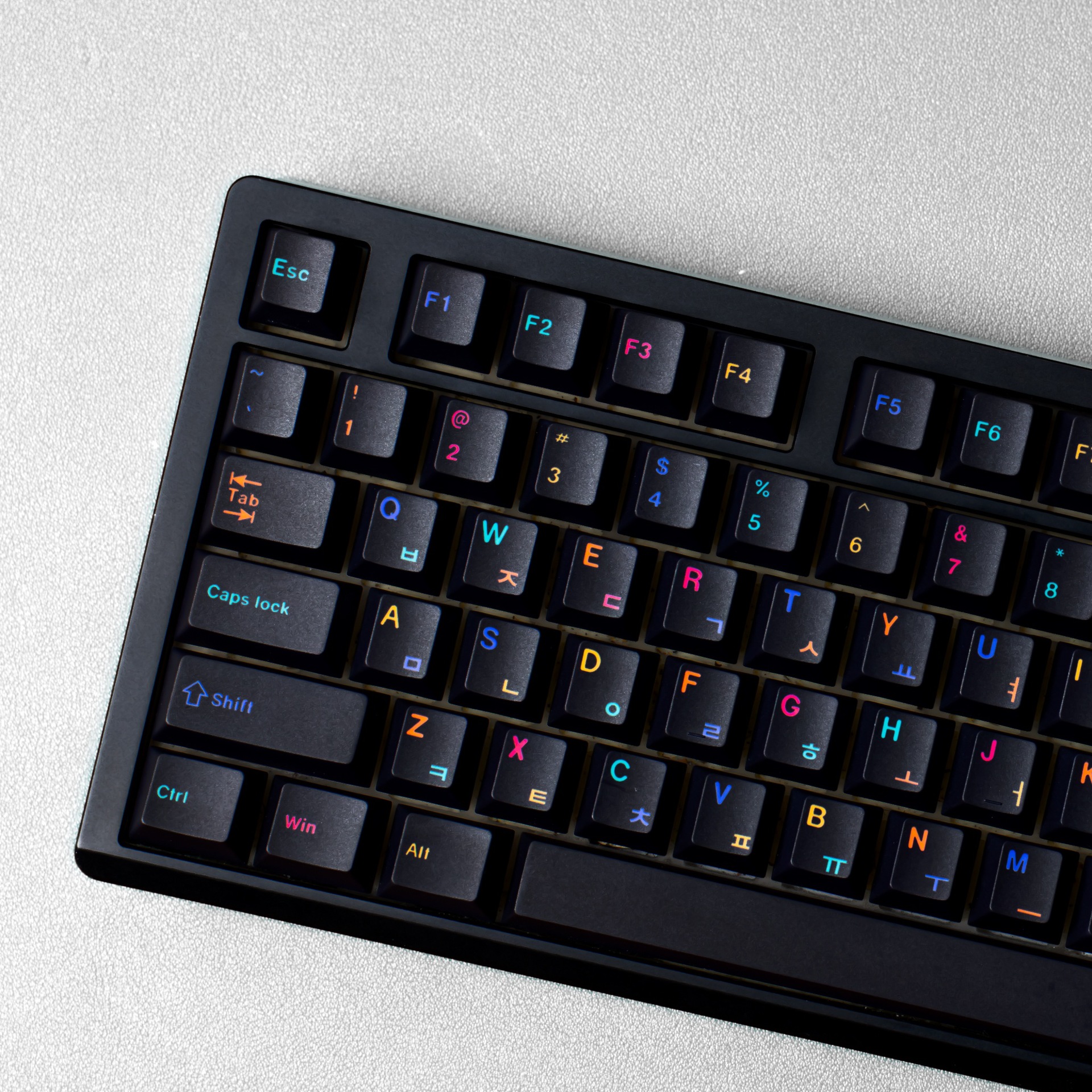 143 Keys Creative Keycaps PBT  - Keyboard Gaming Black avis et prix