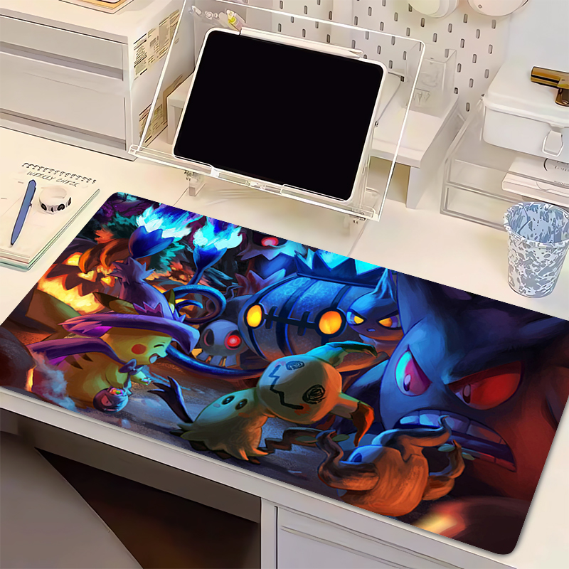 Natural Rubber Mouse Pad Pokem - Gaming Keyboard Easy To Clean avis et prix
