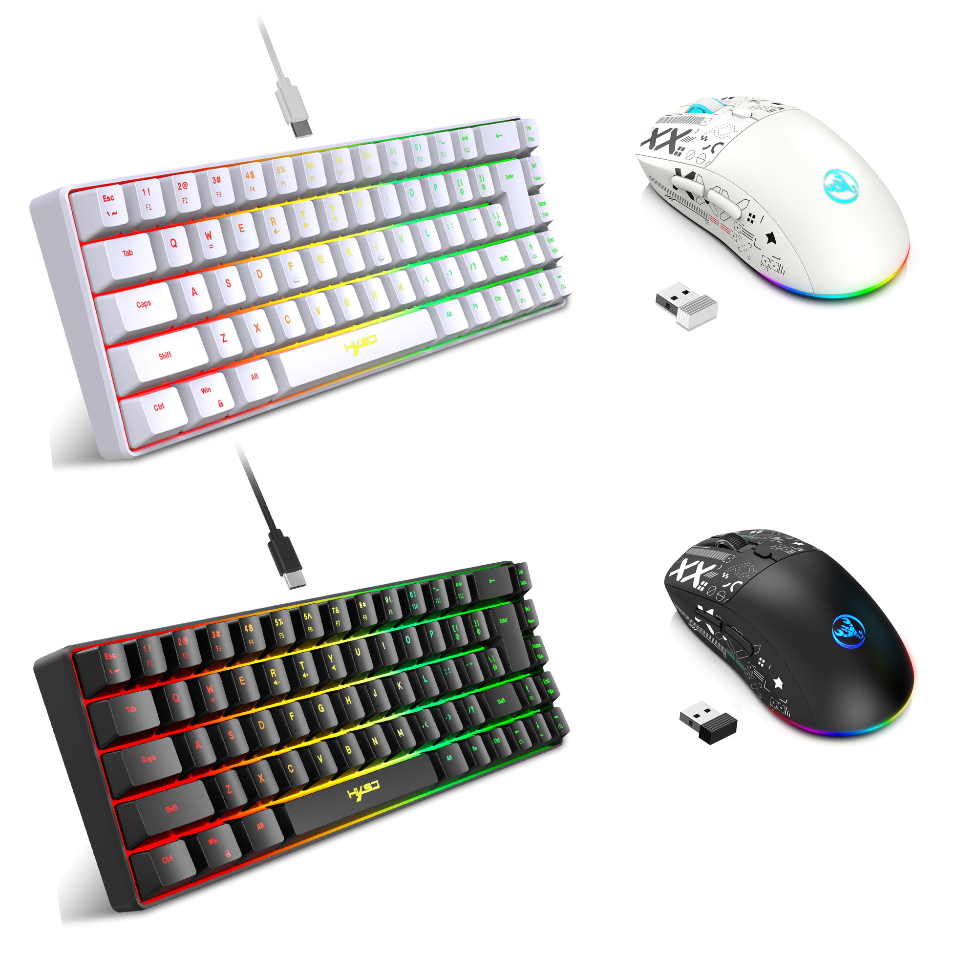 60% gaming Keyboard and mouse  - Keyboard Mouse Bundle Gaming avis et prix