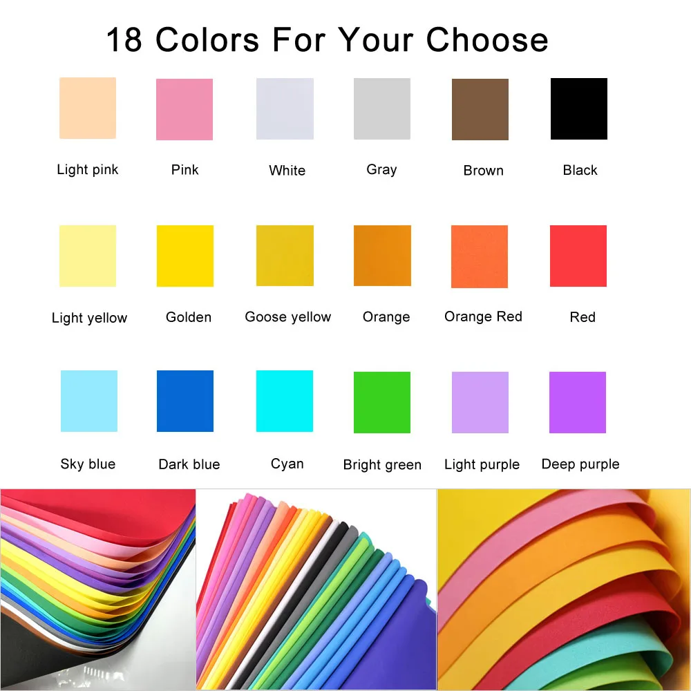 1/18Pcs Colorful EVA Foam Shee - Pe Foam Sheet avis et prix