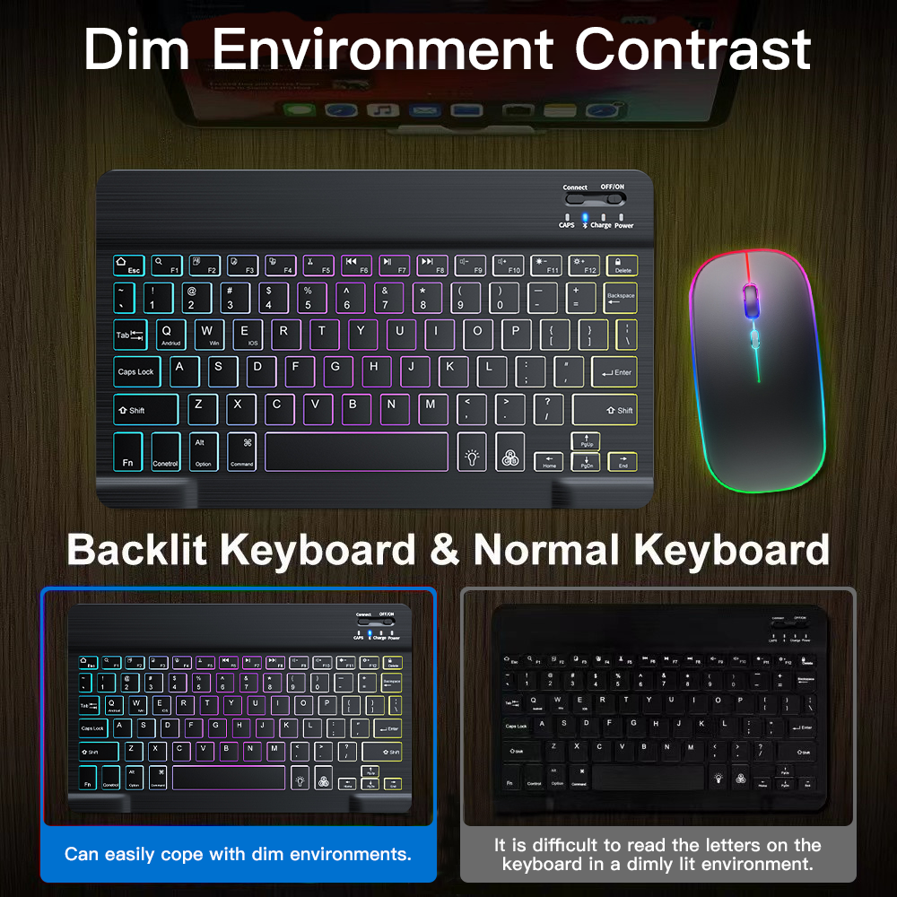 Backlit Backlight Bluetooth Ke - Gaming Keyboard Wireless avis et prix