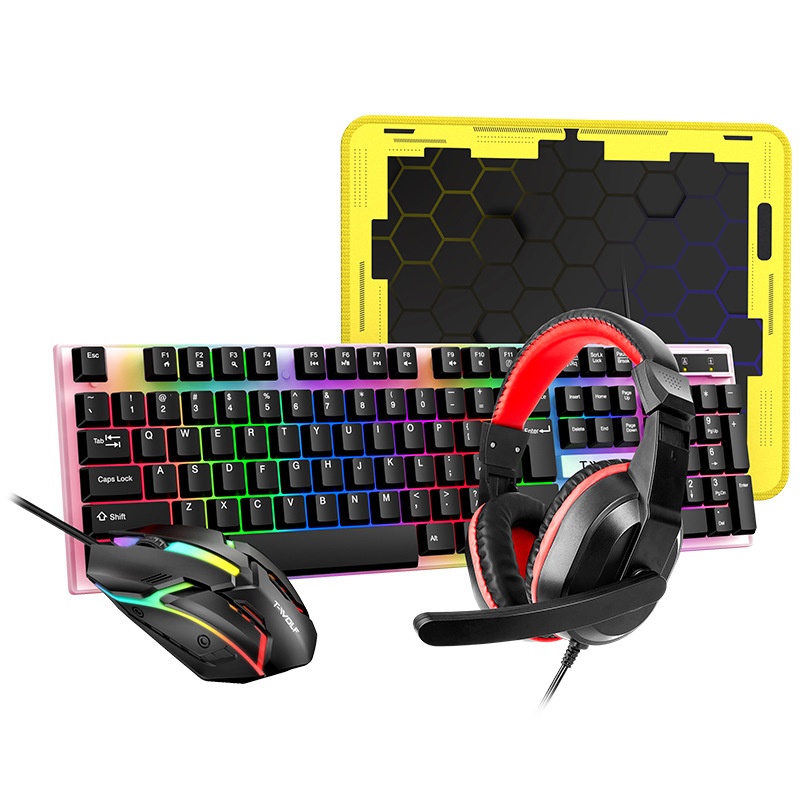 Spanish Russian Keyboard Layou - Gaming Keyboard And Mouse Combo avis et prix