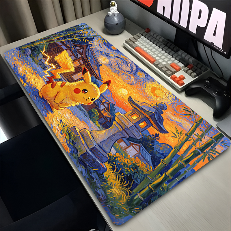 Mouse Pad Pokemon Pikachus Rub - Gaming Keyboard Easy To Clean avis et prix