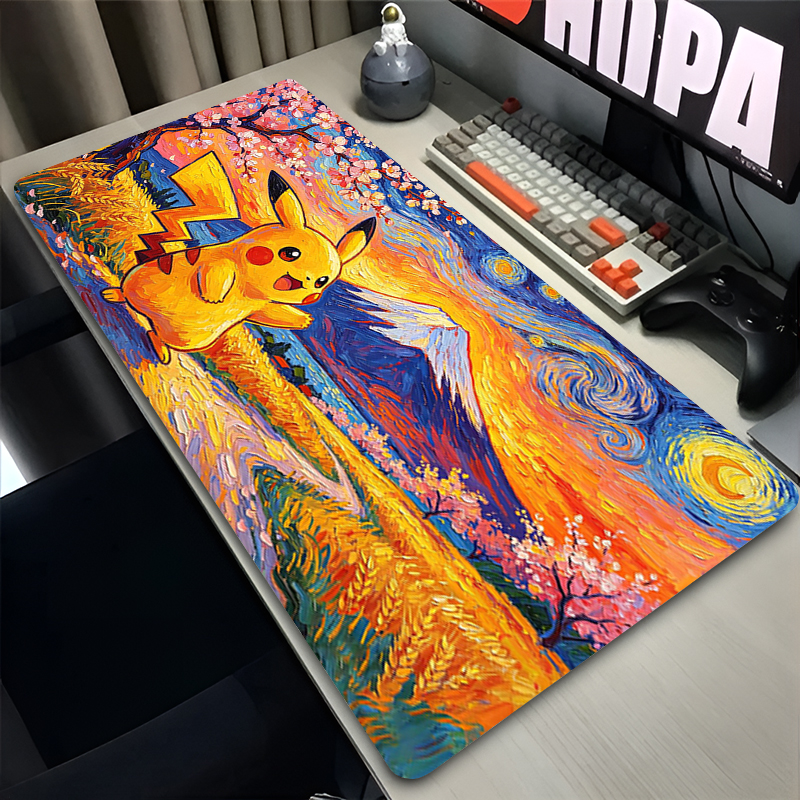 Mouse Pad Pokemon Pikachus Rub - Gaming Keyboard Easy To Clean avis et prix