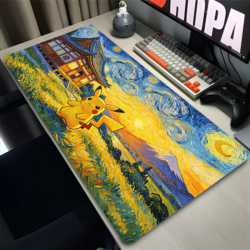 Mouse Pad Pokemon Pikachus Rub - Gaming Keyboard Easy To Clean avis et prix