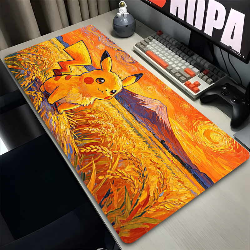 Mouse Pad Pokemon Pikachus Rub - Gaming Keyboard Easy To Clean avis et prix