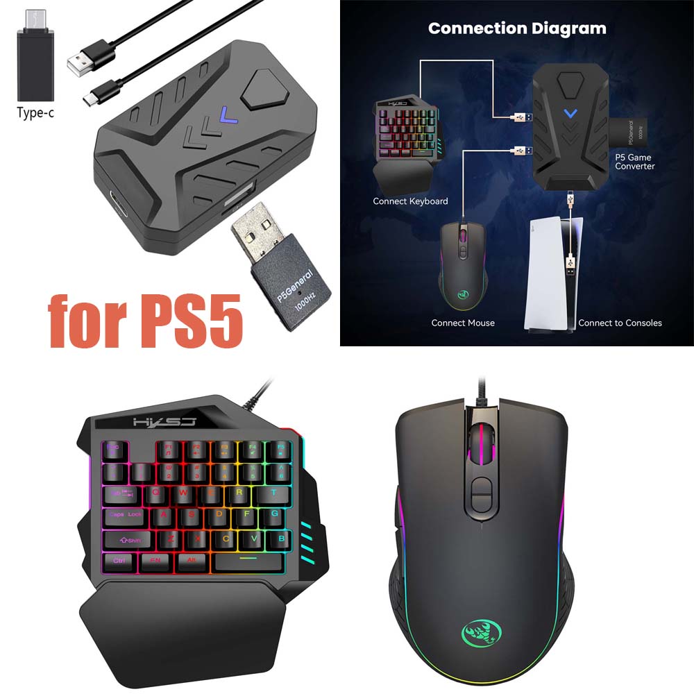 for PS5 Gaming Keyboard Mouse  - Gaming Keyboard And Mouse Combo avis et prix