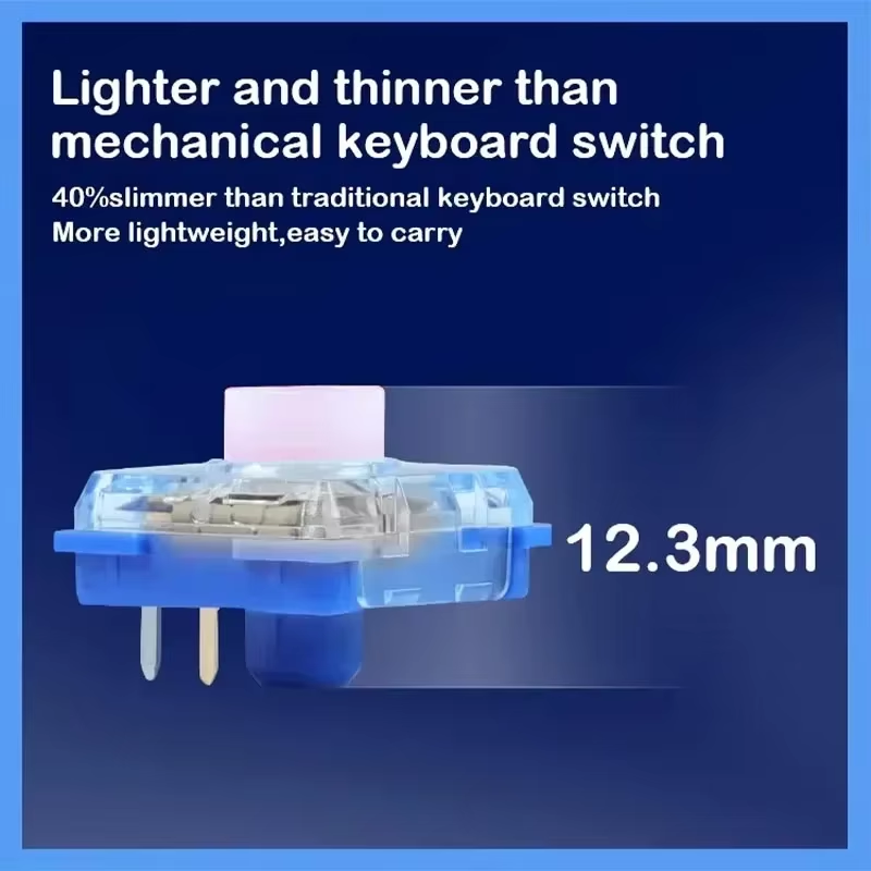 Kailh Islet Pink Mini Low Prof - Gaming Keyboard Mini Mechanical avis et prix