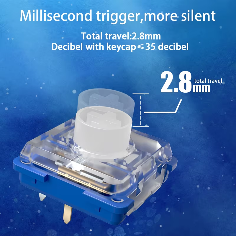Kailh Deep Sea Silent Mini Hit - Gaming Keyboard Mini Mechanical avis et prix