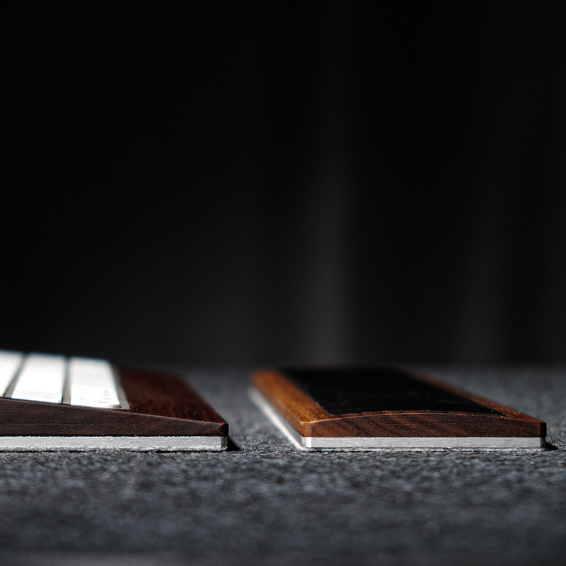 Woody Cowhide Palm Rest for Me - Keyboard Gaming Black avis et prix
