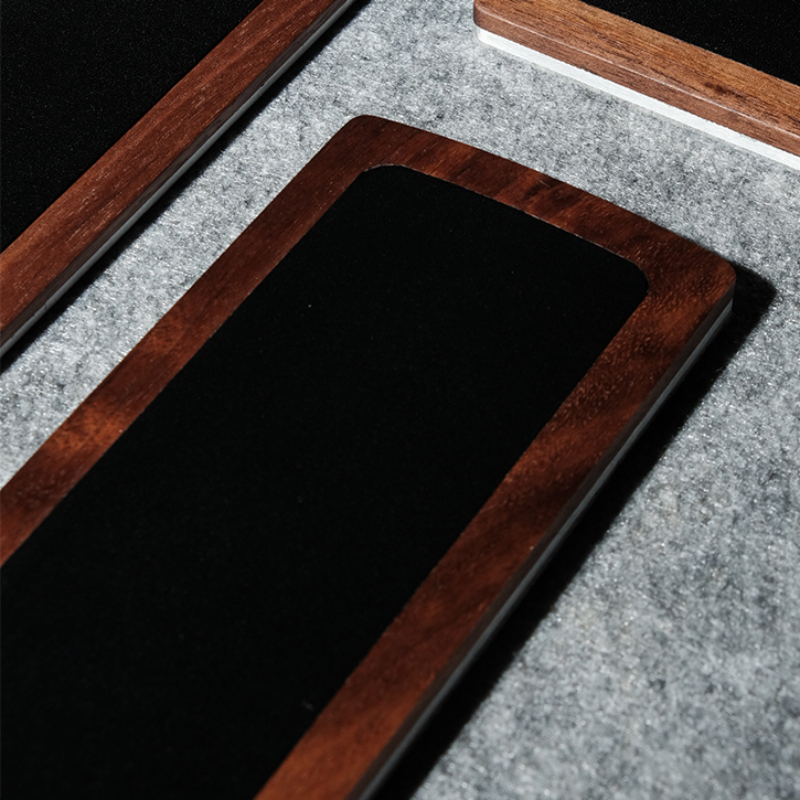 Woody Cowhide Palm Rest for Me - Keyboard Gaming Black avis et prix