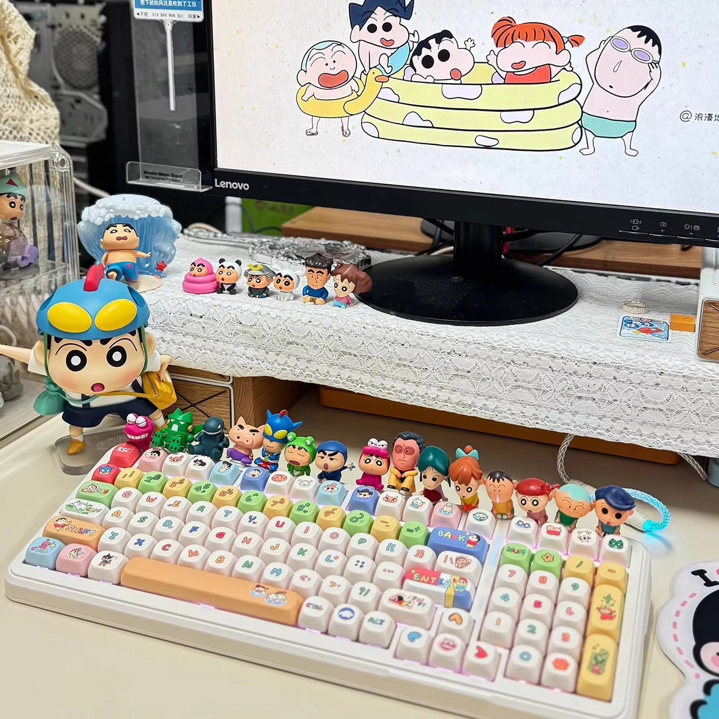 Crayon Shin-chan MOA Keycap Cu - Gaming Keyboard Mechanical avis et prix