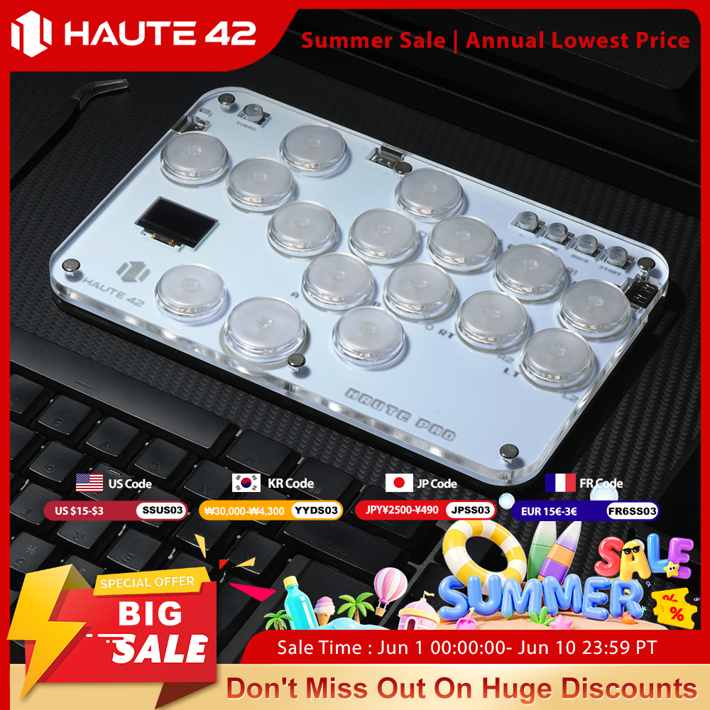 Haute42 Arcade Joystick Hitbox - Gaming Keyboard Mini avis et prix