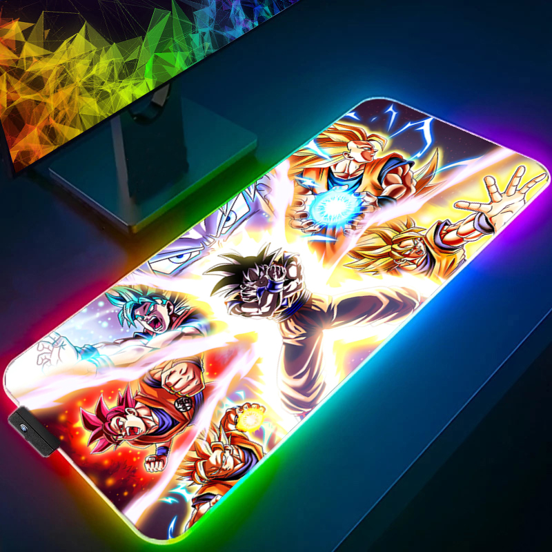 LED Mouse pad Dragon Ball Comp - Gaming Keyboard He avis et prix